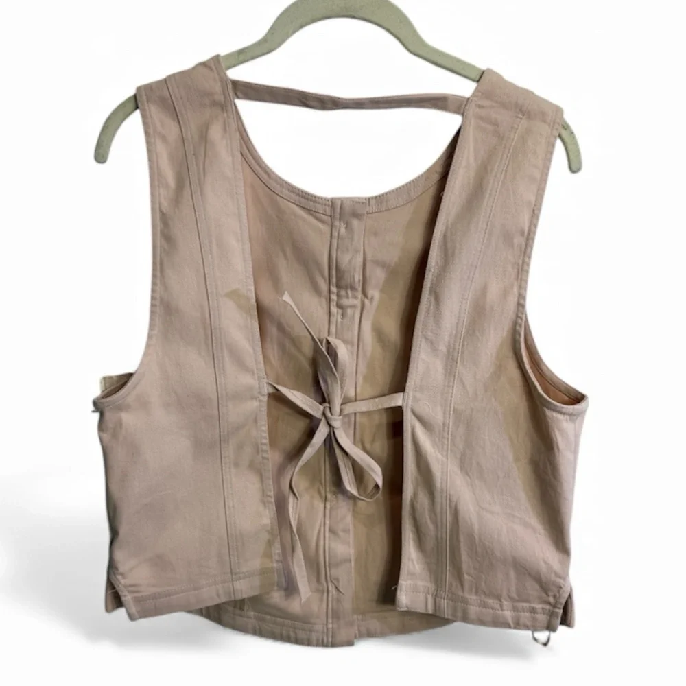 Free People Women's Blake Vest‎ Top, Size LARGE